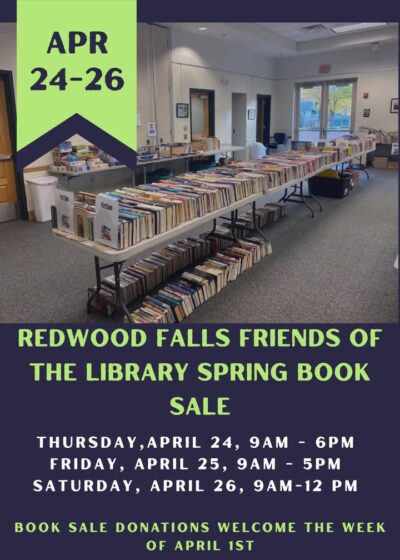 The Friends of the Library Book Sale starts today!