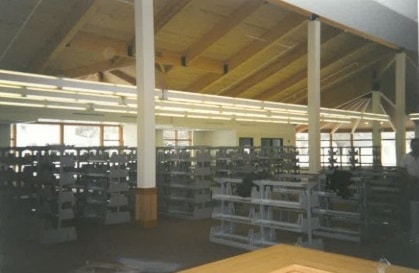 Redwood Library Shelves